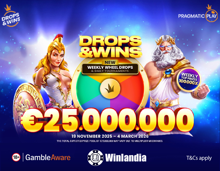 Drops & Wins New Weekly Wheel Drops & Daily Tournaments